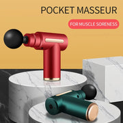 Facial Massager Gun, Cordless Handheld Deep Tissue Muscle Massager