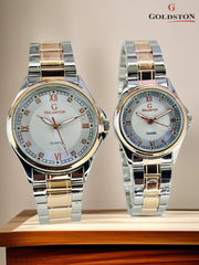 GoldStone Couple Watch