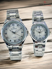 GoldStone Couple Watch