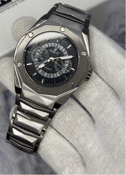 Hublot Diamond Cut Skeleton Watch