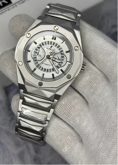 Hublot Diamond Cut Skeleton Watch